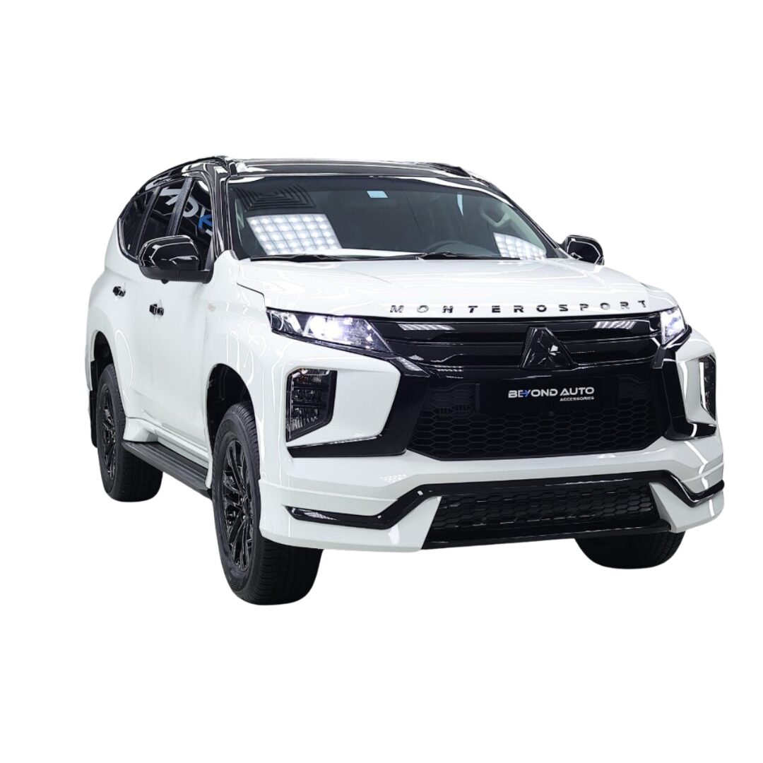 Beyond Auto Accessories _ Montero V3 _ White _ Body Kit After - Front