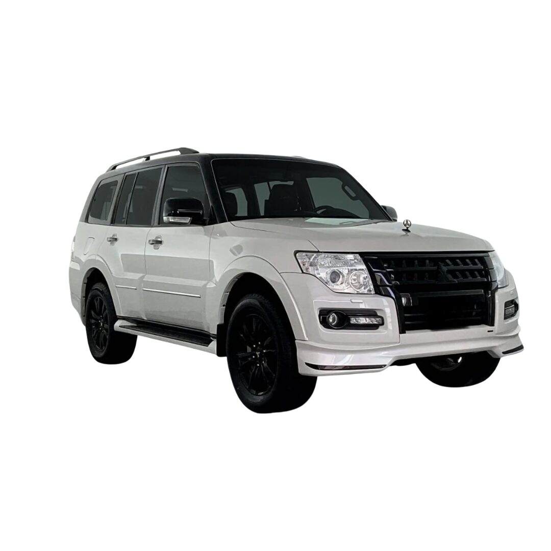 Beyond Auto Accessories _ Pajero V1 _ White _ Body Kit After - Front