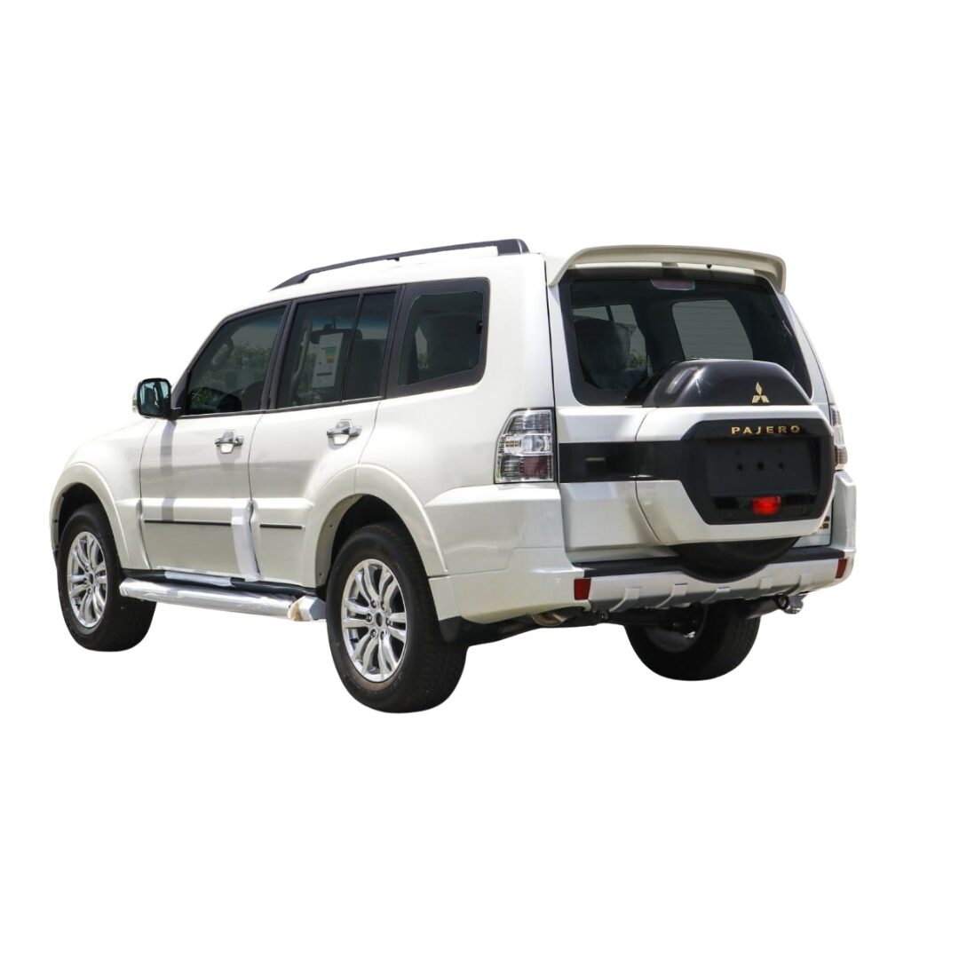 Beyond Auto Accessories _ Pajero V1 _ White _ Body Kit Before - Rear