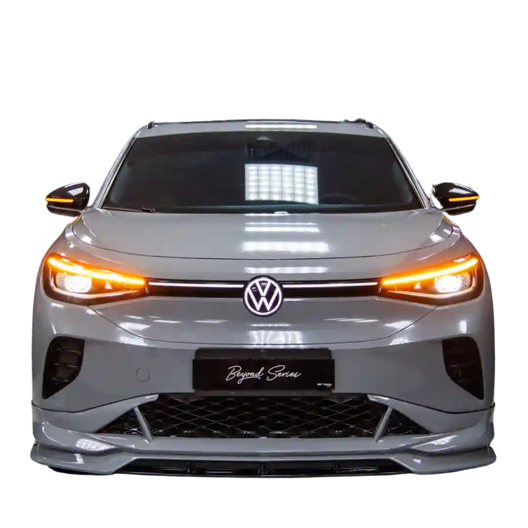 Beyond Auto Accessories _ VW ID4 V1 _ Grey _ Body Kit Before - Front