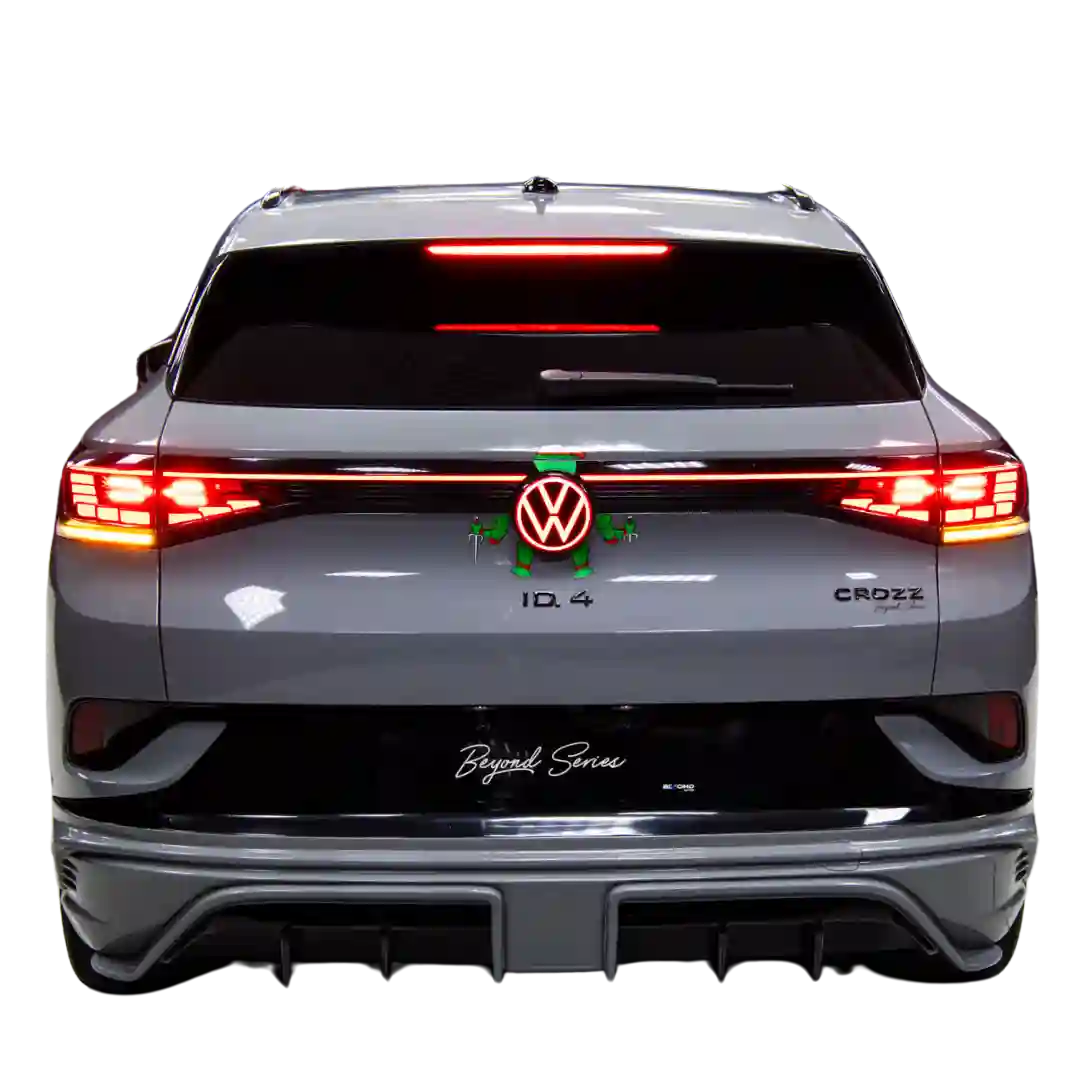 Beyond Auto Accessories _ VW ID4 V1 _ Grey _ Body Kit Before - Rear