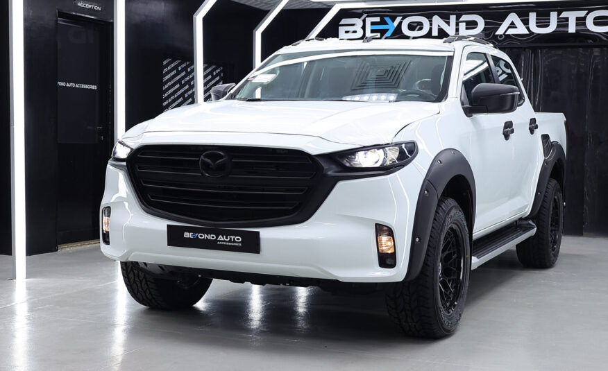 Beyond Auto Accessories _ Mazda BT 50 V1 _ White _ Body Kit Front 2020 2021 2022 2023 2024