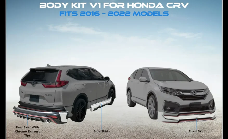 Honda CR-V with body kit