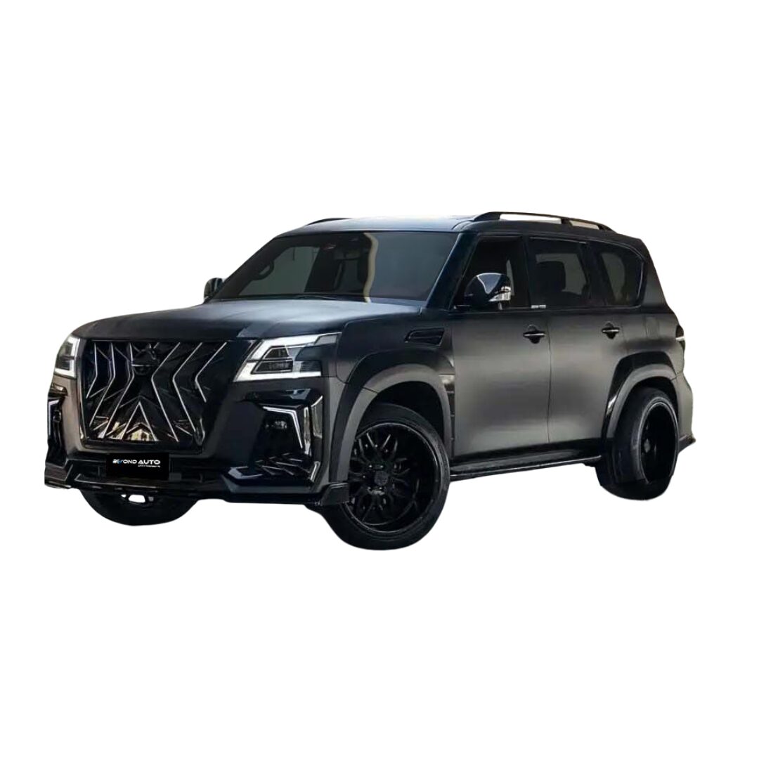 Nissan Patrol Black Hawk Body Kit - Beyond Auto Accessories - Front After