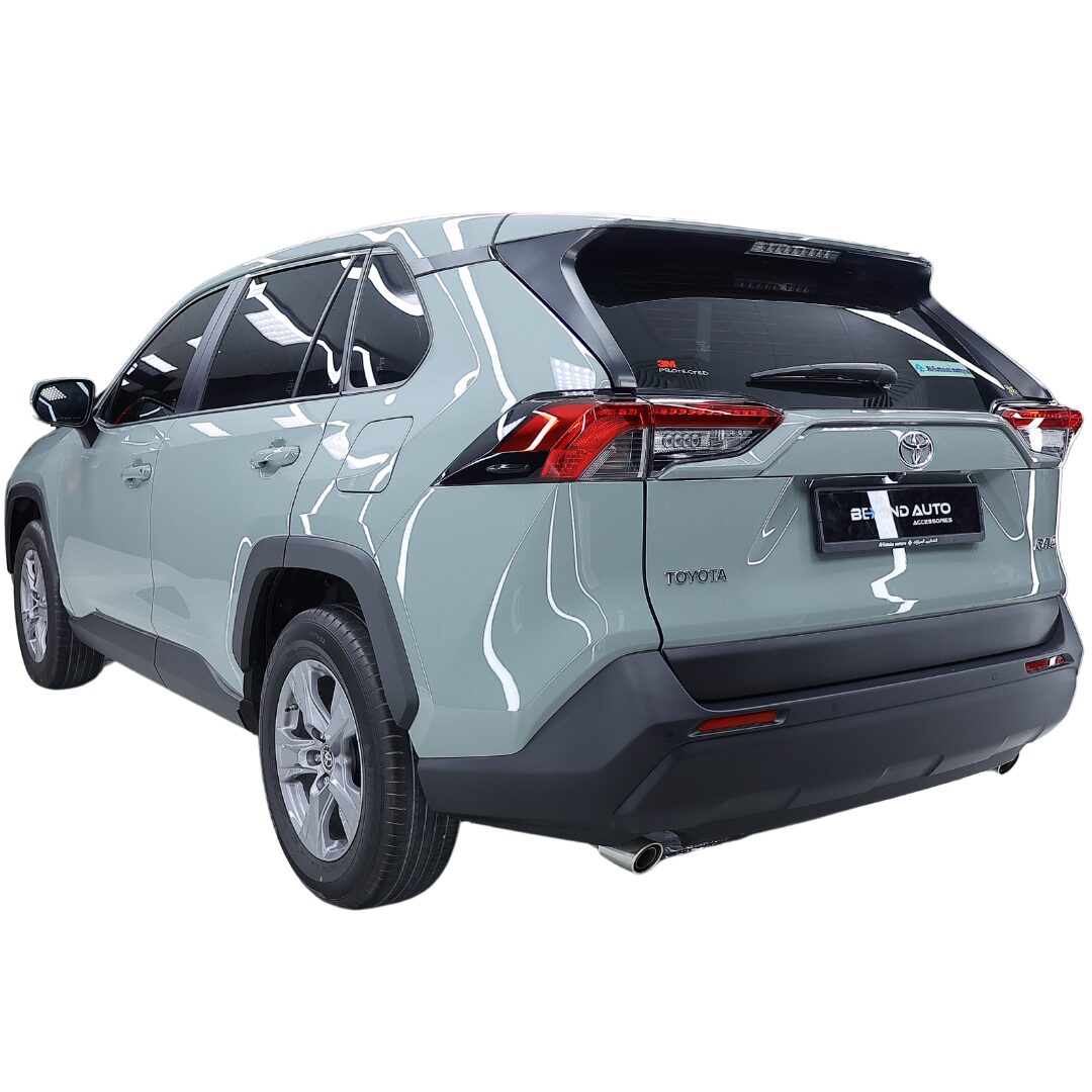 Toyota RAV4 with Black Edition Rear Before