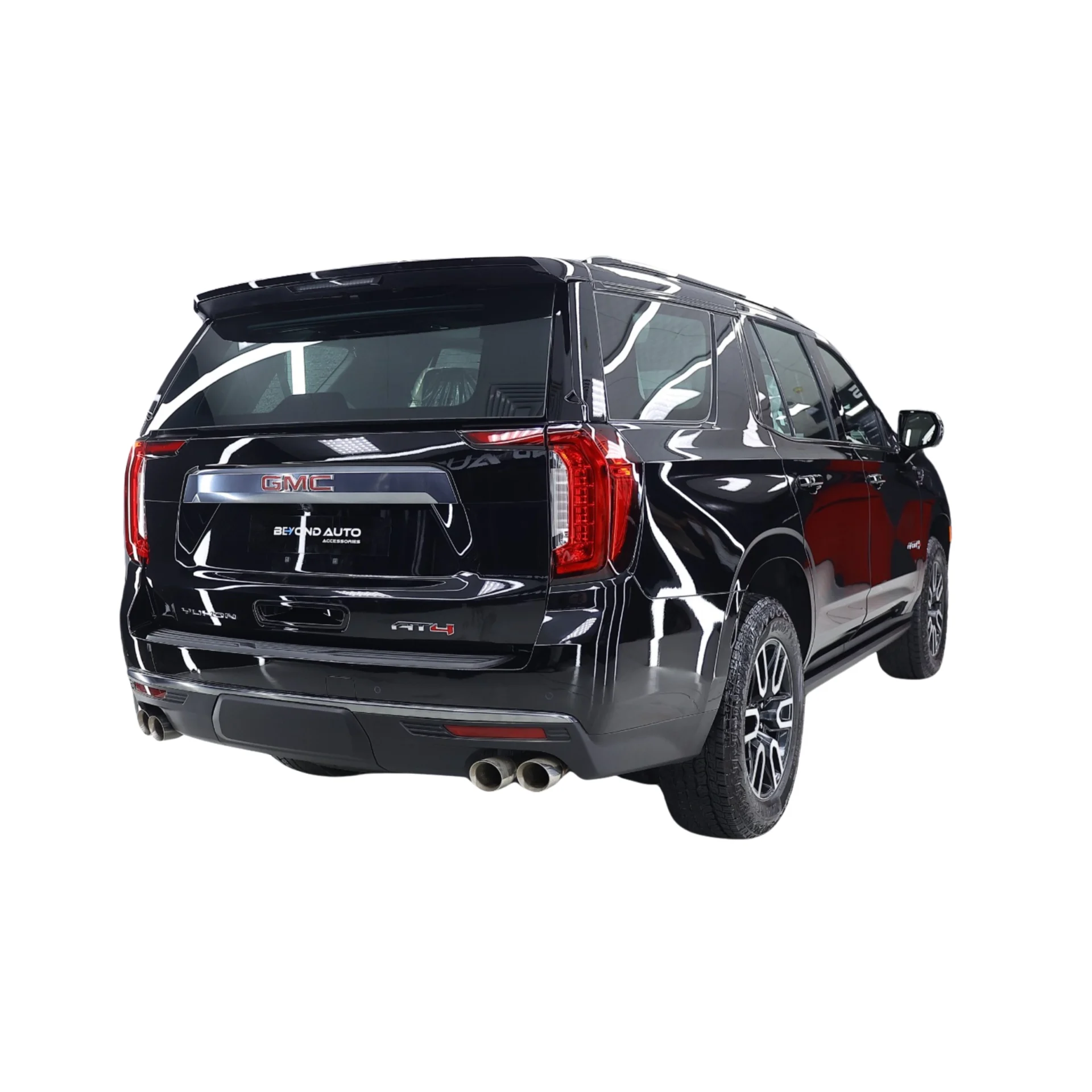 GMC-YukonAT4-Beyond-Edition-Beyond-Auto-Accessories Rear Before