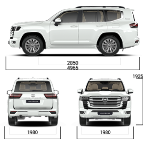 Toyota-LC300-Dimensions