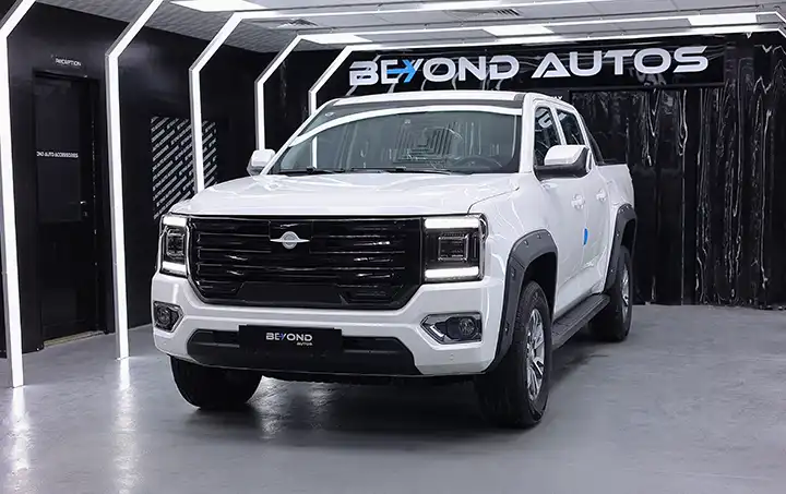 2025 JMC DADAO PICKUP 2.3L TURBO White Inside & Black - Beyond Autos - www.beyondautos.com