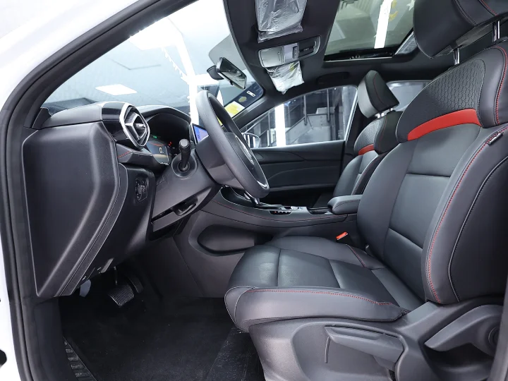 2026 MG MG5 GT 1.5L Comfort White Inside Black & Red- Beyond Autos - www.beyondautos.com