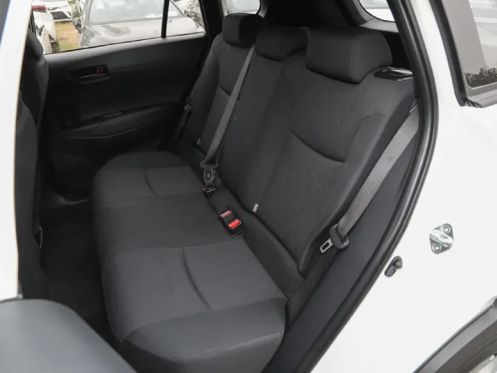 2026 Toyota Corolla Cross 2.0L HEV White Inside Black - Beyond Autos - www.beyondautos.com