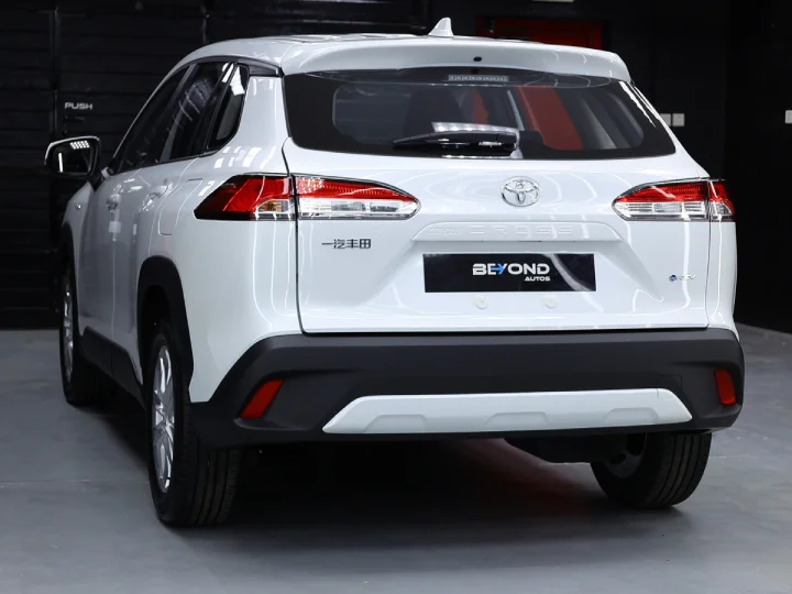 2026 Toyota Corolla Cross 2.0L HEV White Inside Black - Beyond Autos - www.beyondautos.com