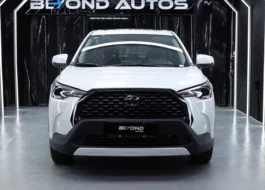 2026 Toyota Corolla Cross 2.0L HEV White Inside Black - Beyond Autos - www.beyondautos.com