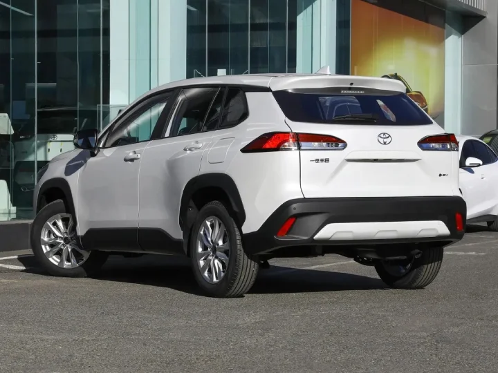 2026 Toyota Corolla Cross 2.0L HEV White Inside Black - Beyond Autos - www.beyondautos.com