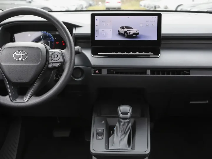 2026 Toyota Corolla Cross 2.0L HEV White Inside Black - Beyond Autos - www.beyondautos.com