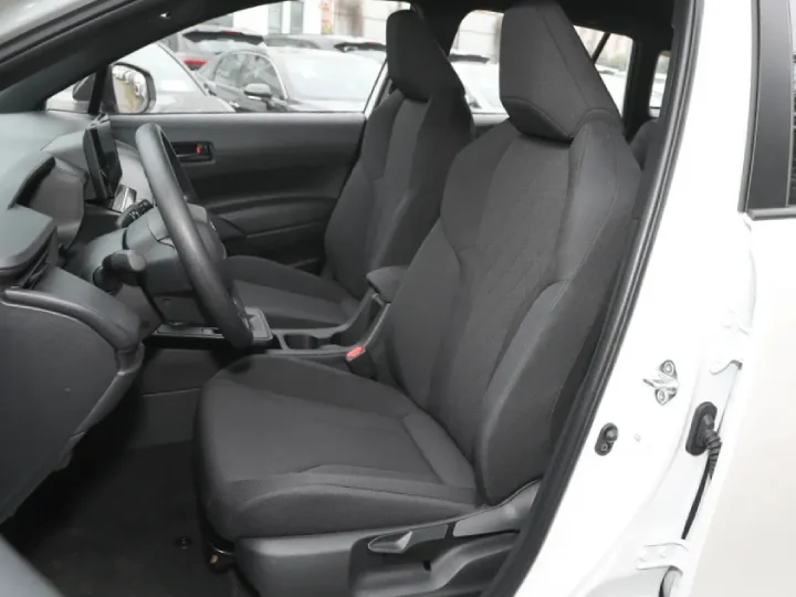 2026 Toyota Corolla Cross 2.0L HEV White Inside Black - Beyond Autos - www.beyondautos.com