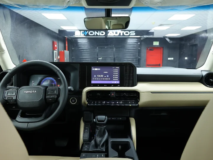 2026 Toyota Land Cruiser Prado J250 2.8L Turbo Black Inside Beige - Beyond Autos - www.beyondautos.com