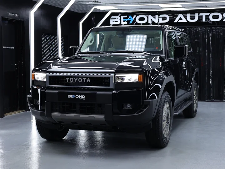 2026 Toyota Land Cruiser Prado J250 2.8L Turbo Black Inside Beige - Beyond Autos - www.beyondautos.com