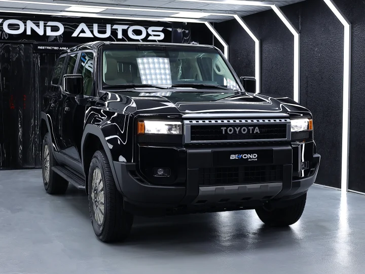 2026 Toyota Land Cruiser Prado J250 2.8L Turbo Black Inside Beige - Beyond Autos - www.beyondautos.com