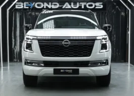 2026 Nissan Patrol Y63 Platinum White - Export Import From Dubai - Beyond Autos - www.beyondautos.com