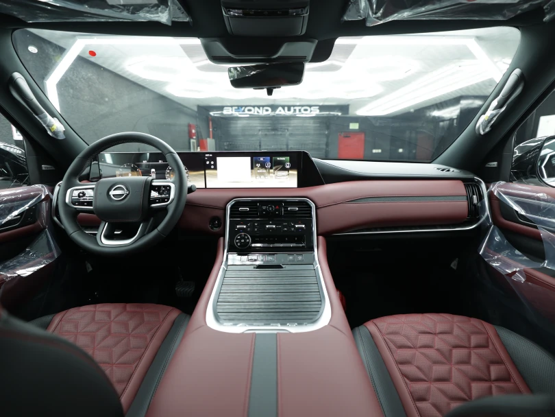 2026 Nissan Patrol Y63 Platinum White - Export Import From Dubai - Beyond Autos - www.beyondautos.com